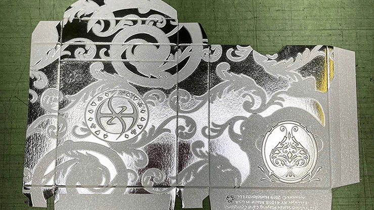 Pro XCM Ghost Foil Playing Cards USPCC - Image 2