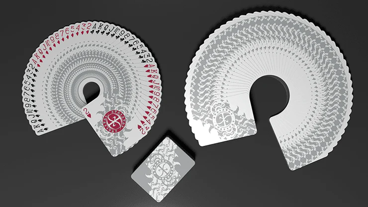 Pro XCM Ghost Foil Playing Cards USPCC - Image 4