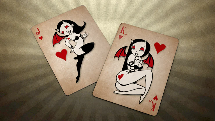Professor Tate's Travelling Road Show Vintage Playing Cards USPCC - Image 3