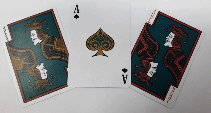 Profile Bicycle Playing Cards - Image 2