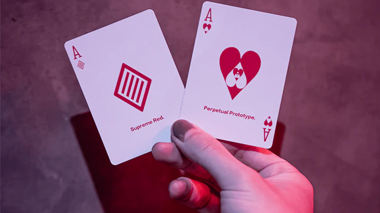 Prototype Supreme Red Playing Cards HCPC - Image 4