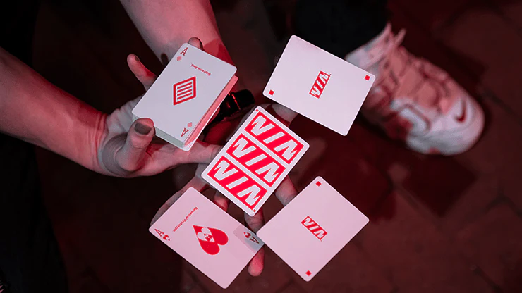 Prototype Supreme Red Playing Cards HCPC - Image 5