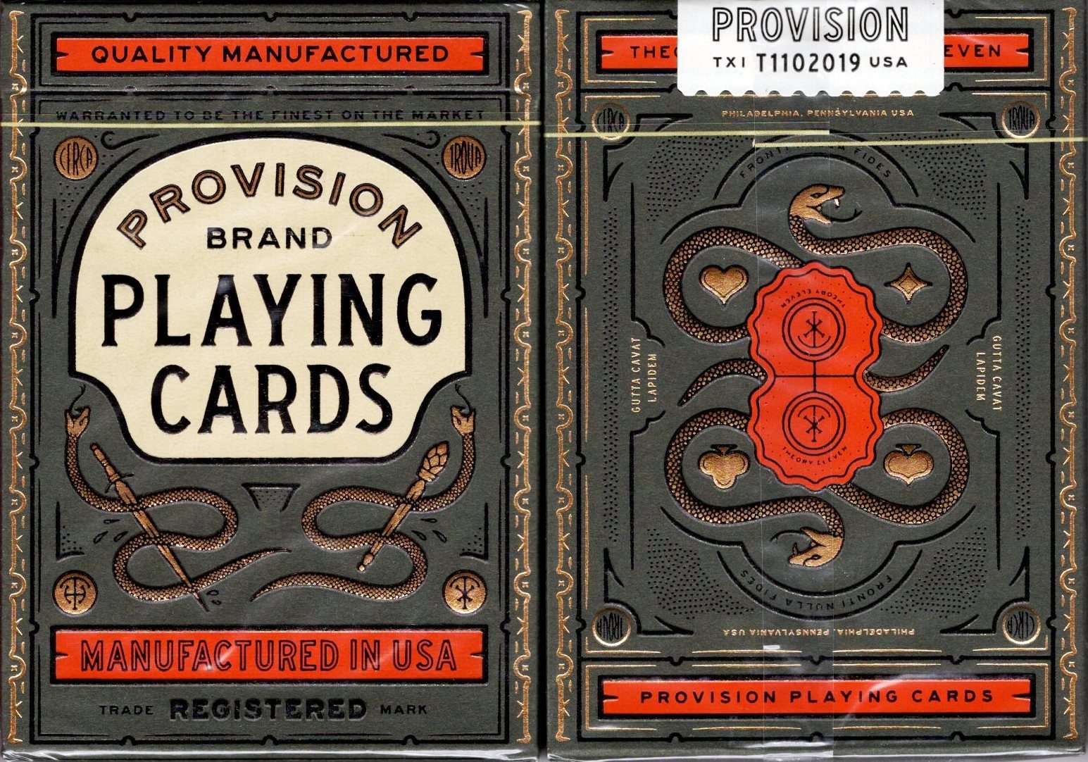 Provision Playing Cards by Theory11 - A Tribute to the Spirit of Philadelphia - Image 7