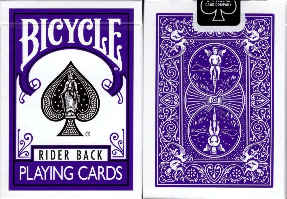 Purple One-Way Forcing Deck - 10 of Diamonds - Image 4