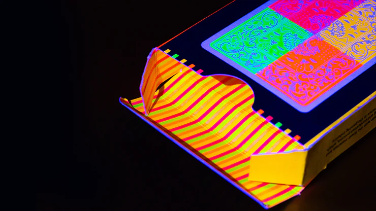 QUAD Fluorescent Playing Cards MPC - Image 2