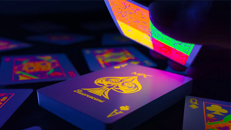 QUAD Fluorescent Playing Cards MPC - Image 4