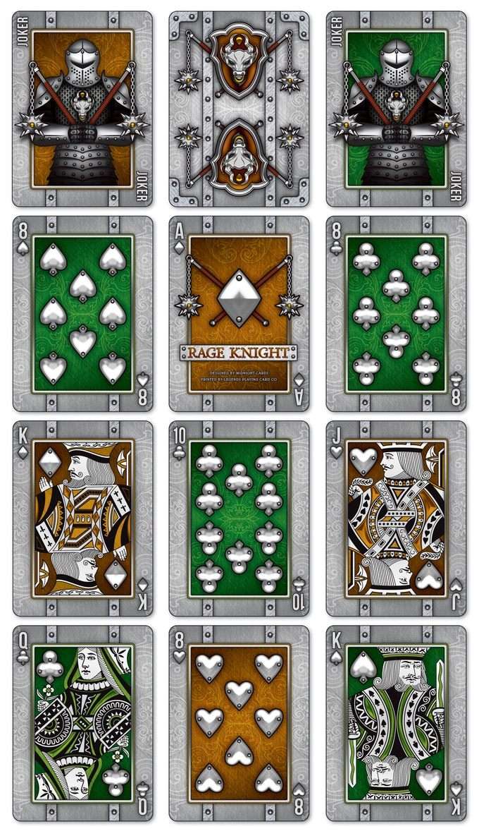 Rage Knight Playing Cards LPCC - Image 3