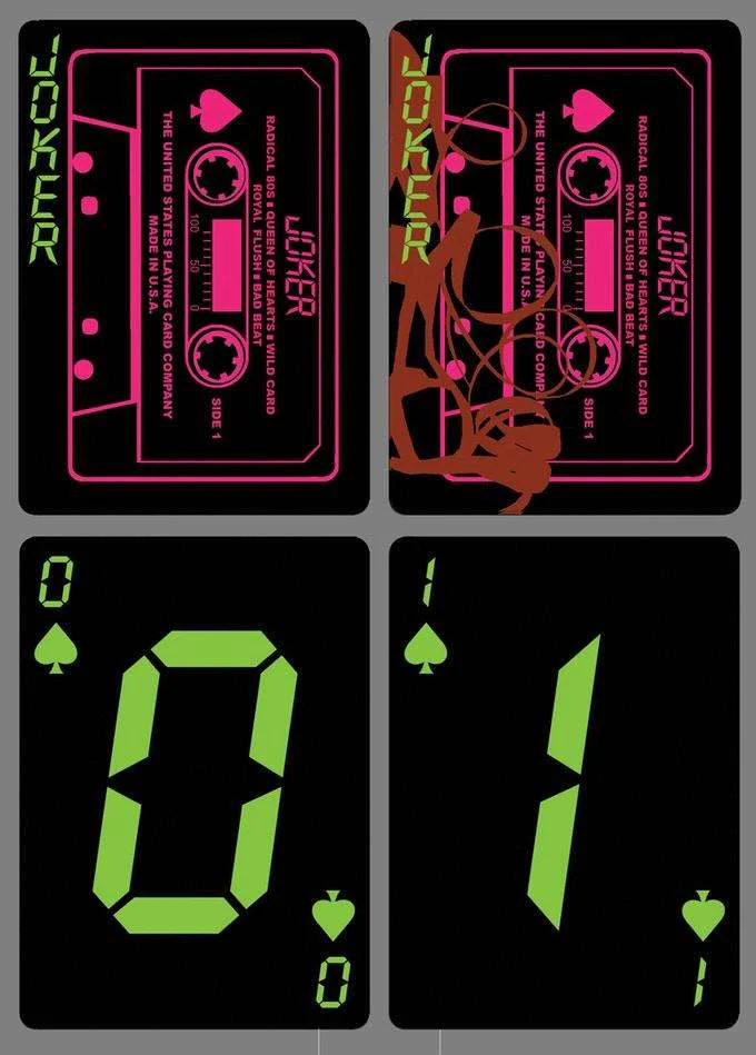 Radical 80s v2 Bicycle Playing Cards - Image 4