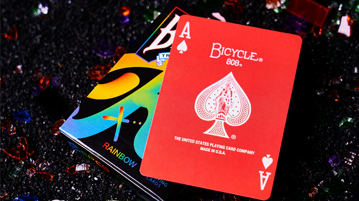 Rainbow Bicycle Playing Cards - Image 3