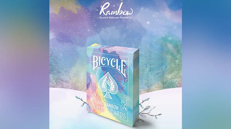 Rainbow v3 Cedar Bicycle Playing Cards - Image 5
