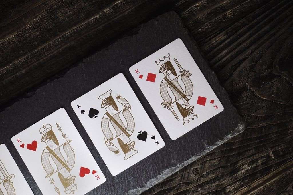 Rarebit Gold Playing Cards Deck USPCC theory11 - Image 5