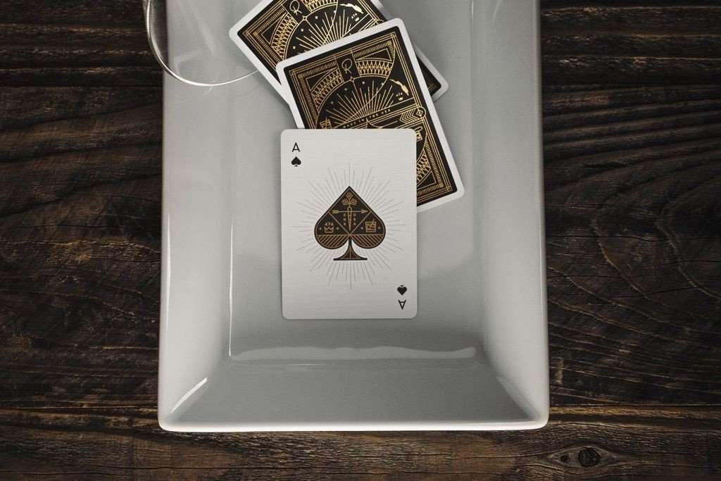 Rarebit Gold Playing Cards Deck USPCC theory11 - Image 6