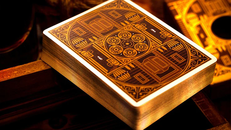 Rattler Gorge Desert Dust Gilded Playing Cards Cartamundi - Image 2