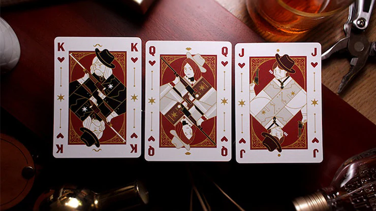 Rattler Gorge Desert Dust Gilded Playing Cards Cartamundi - Image 4