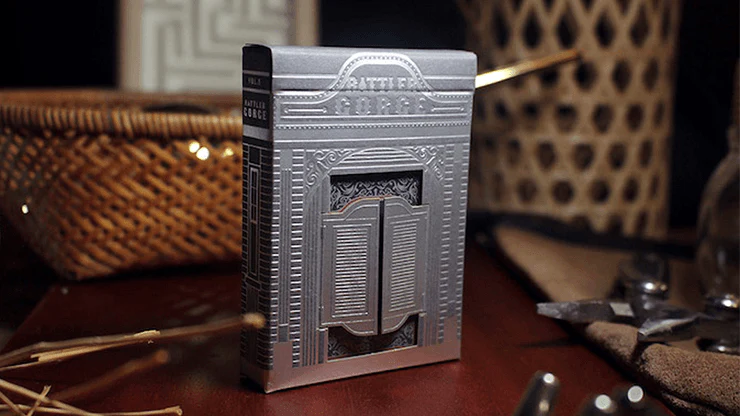 Rattler Gorge Noir Gilded Playing Cards Cartamundi - Image 4