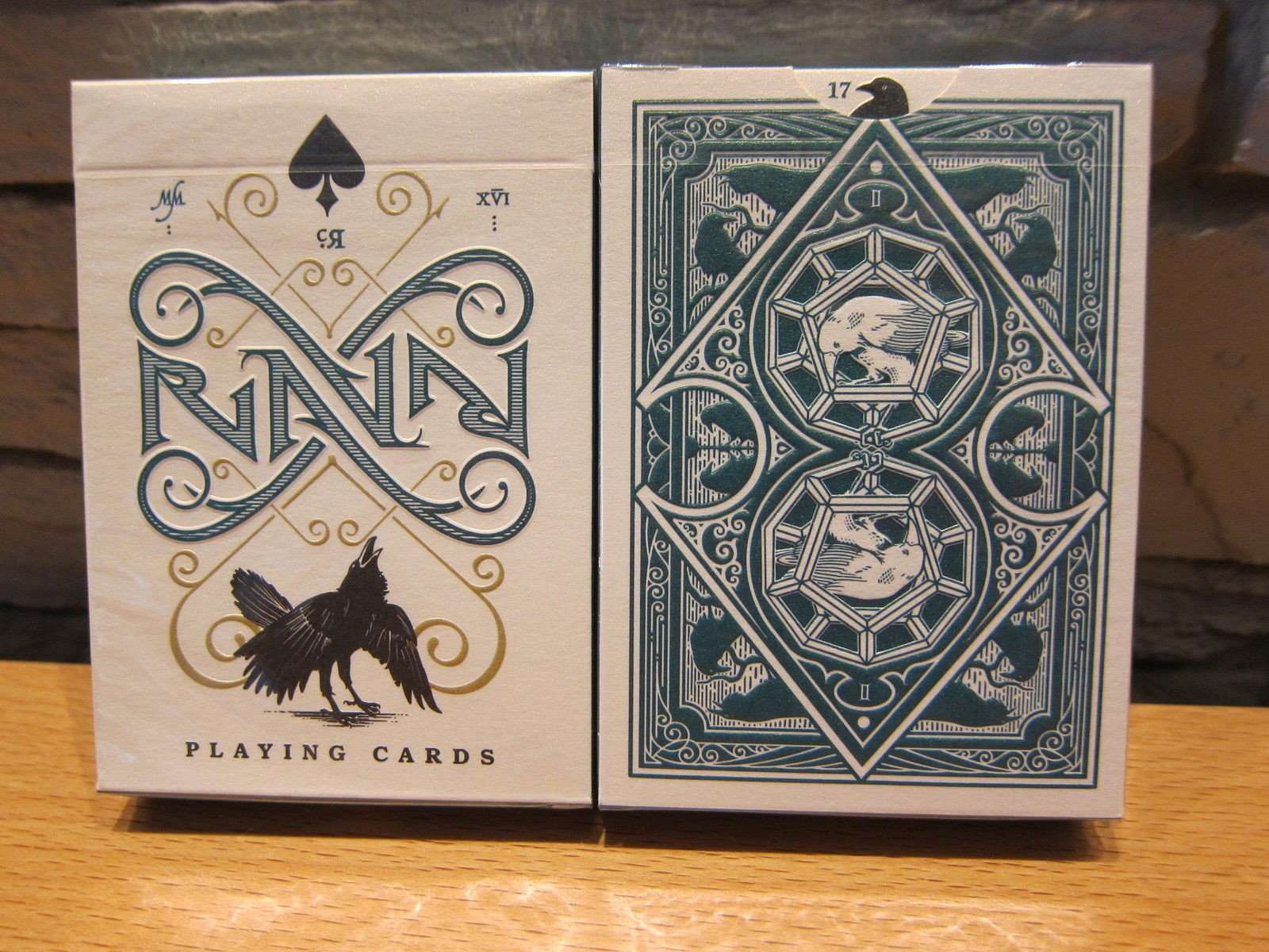 Ravn Green Playing Cards Deck USPCC