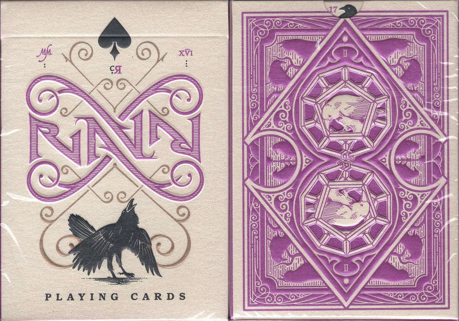 Ravn Purple Haze Playing Cards Cartamundi