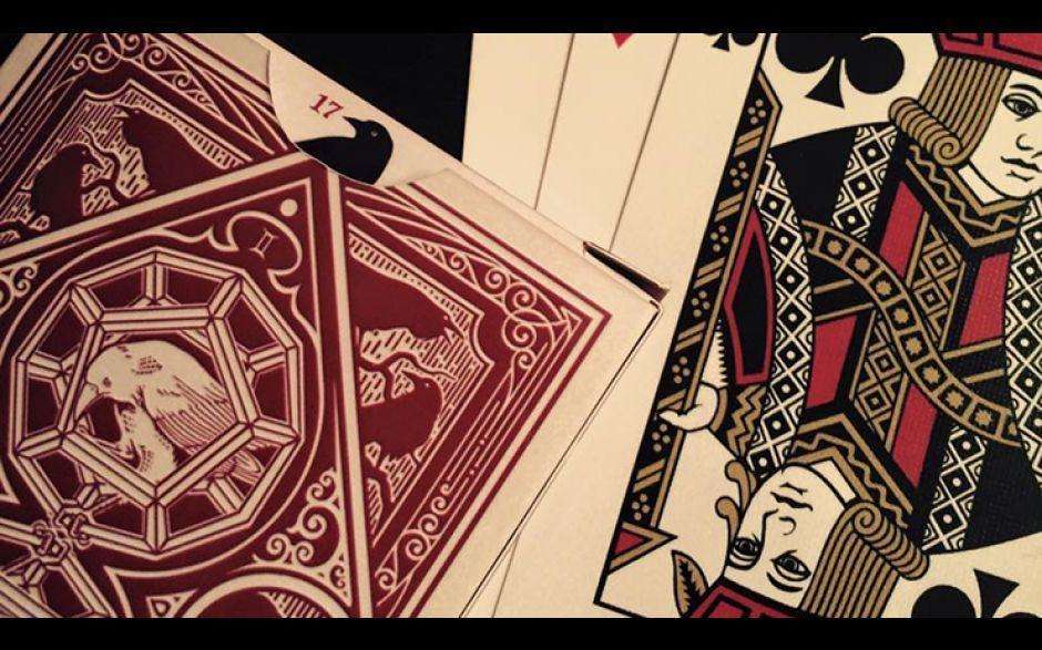 Ravn Red Playing Cards Deck USPCC - Image 4