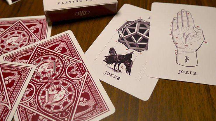 Ravn Red Playing Cards Deck USPCC - Image 5