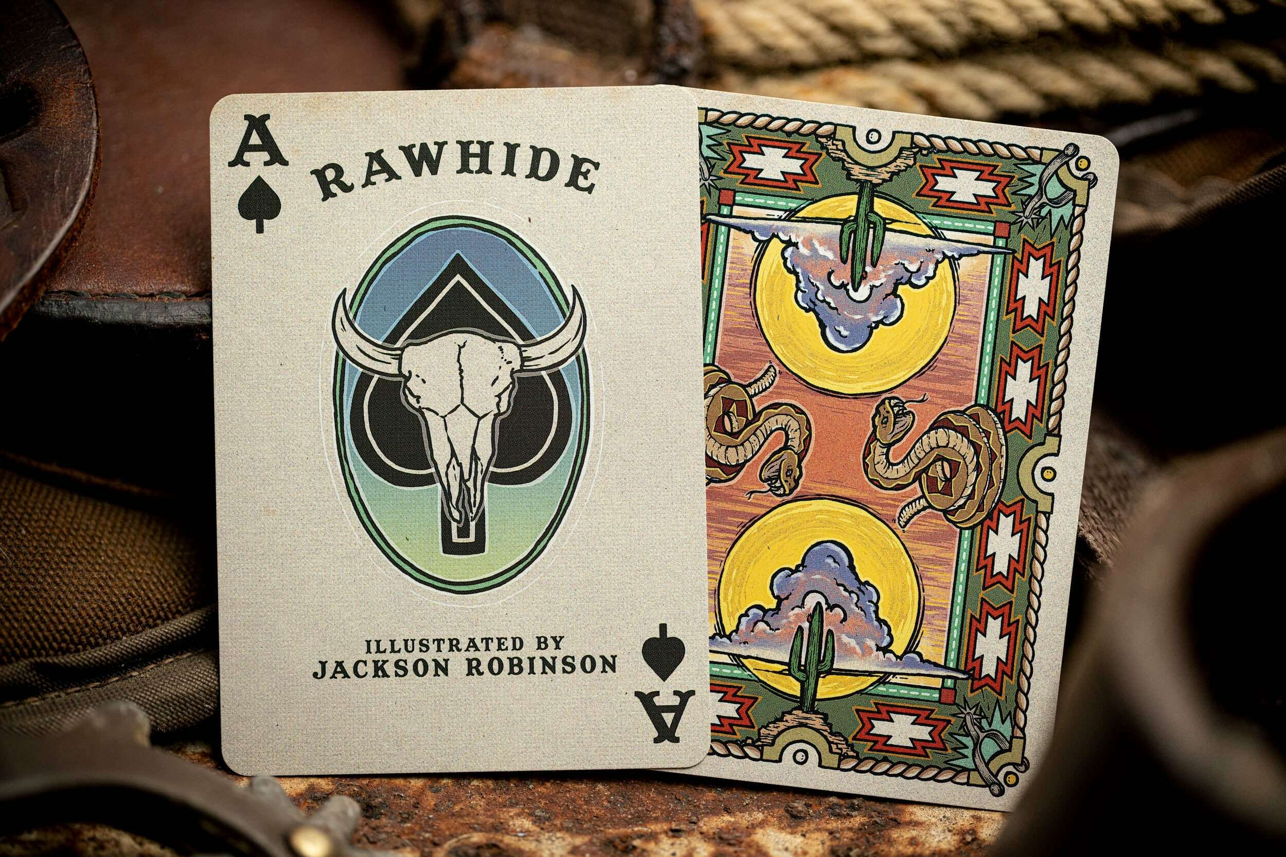 Rawhide Playing Cards - Image 8