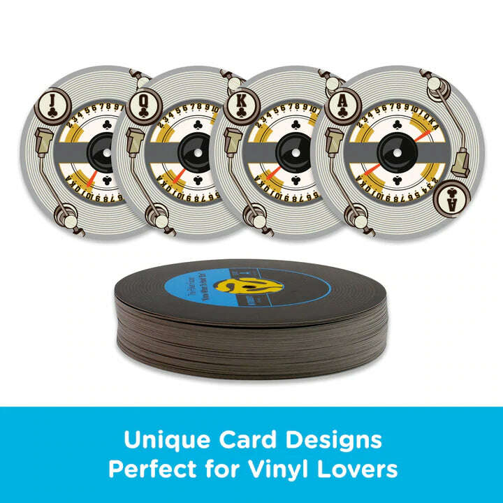 Record Shaped Playing Cards GAMAGO - Image 5