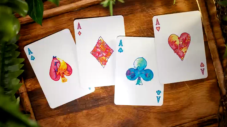 Red Fox Enchanted Puzzle Playing Cards USPCC - Image 4