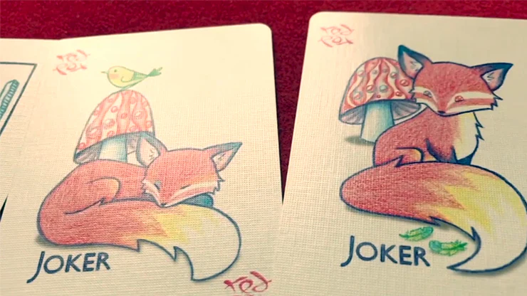 Red Fox v1.0 Marked Playing Cards USPCC - Image 4