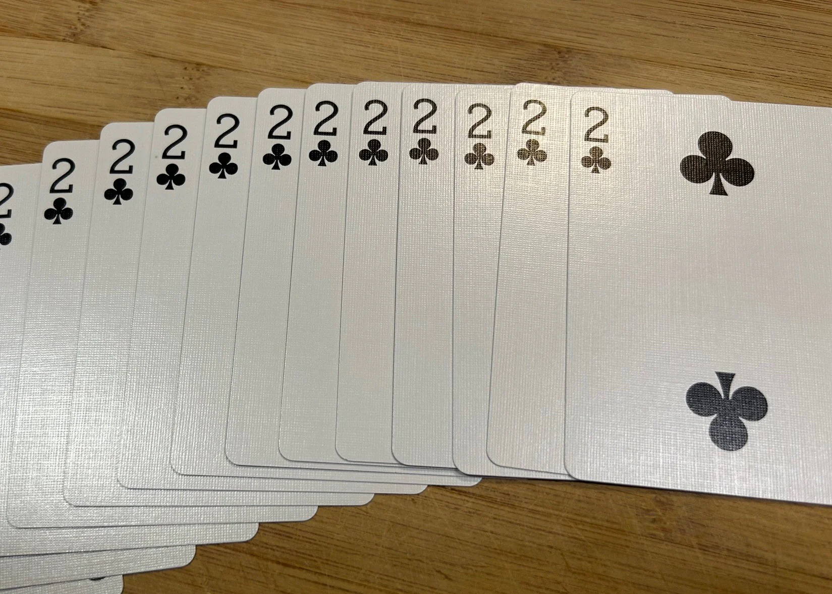 Red One-Way Forcing Deck - 2 of Clubs - Image 2