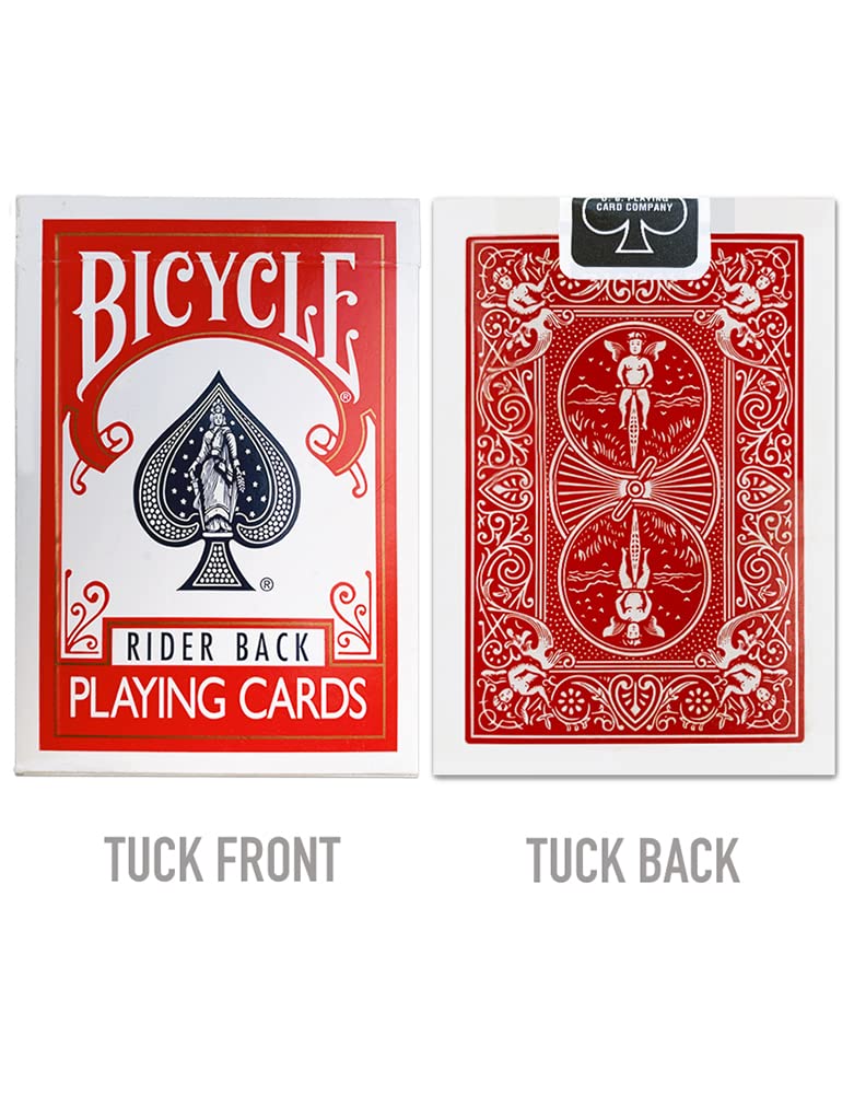 Red One-Way Forcing Deck - Ace of Clubs - Image 2