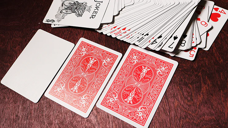 Red Rider Back Bicycle Playing Cards - Image 5