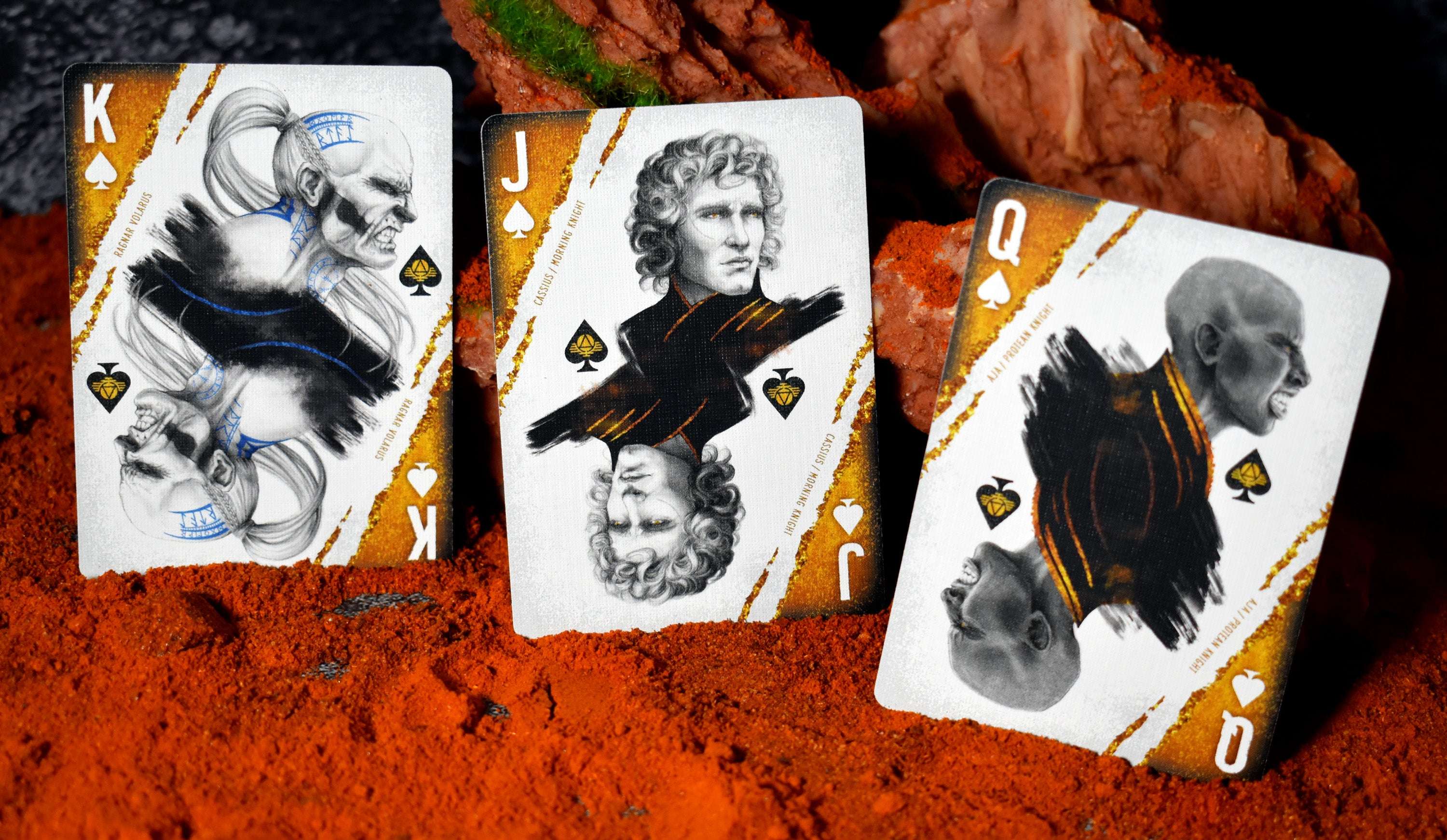 Red Rising House Mars Playing Cards LPCC - Image 5