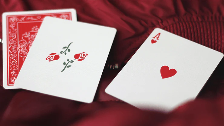 Red Roses Playing Cards USPCC - Image 5