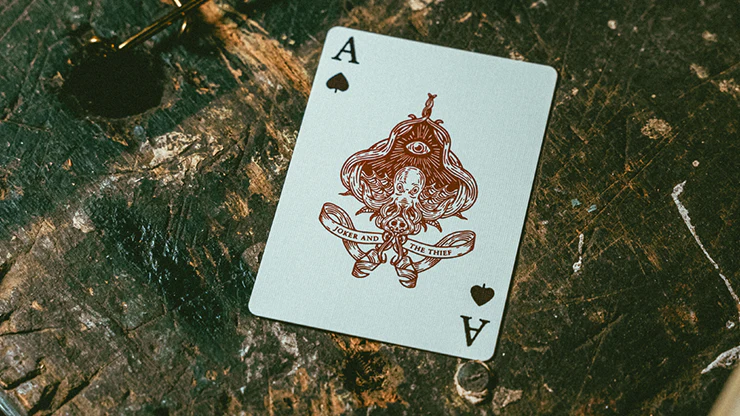 Red Seafarers Playing Cards by Joker and the Thief - Image 4