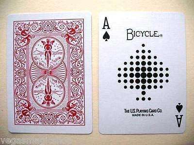 Red Trace Bicycle Playing Cards - Image 2