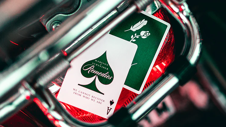 Remedies Green Playing Cards USPCC - Image 6