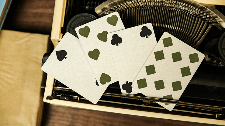 Reminisce Green Playing Cards TWPCC - Image 3