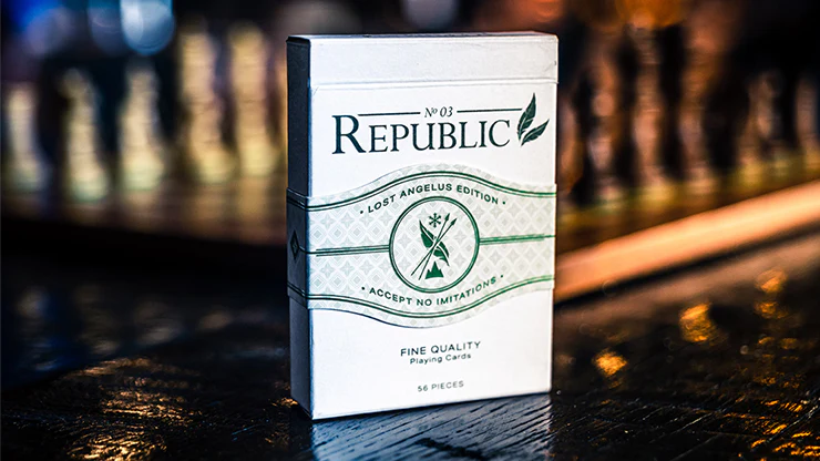 Republic No.3 Lost Angelus Playing Cards Cartamundi - Image 7