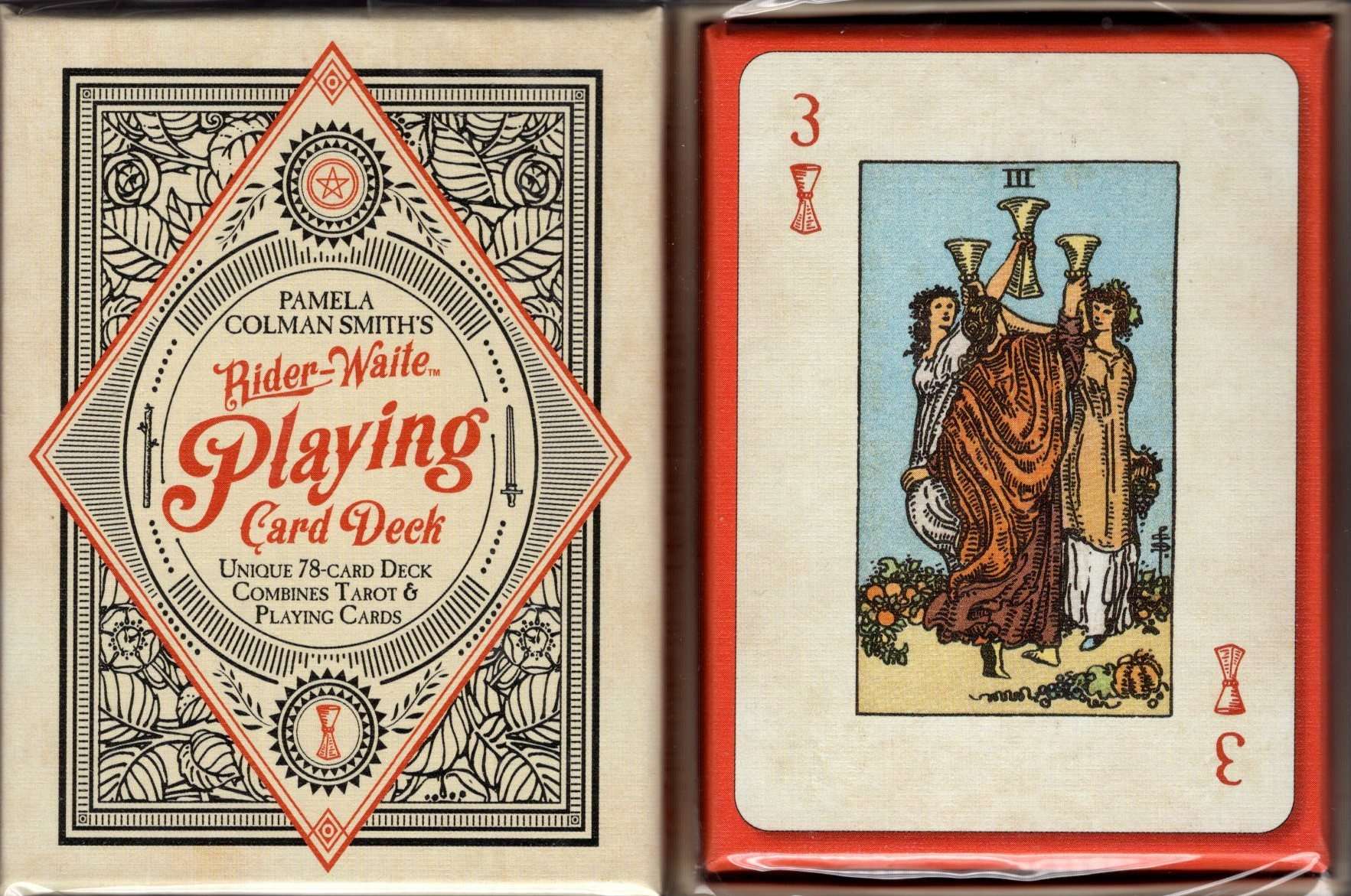 Rider-Waite Playing Card Tarot Deck USGS