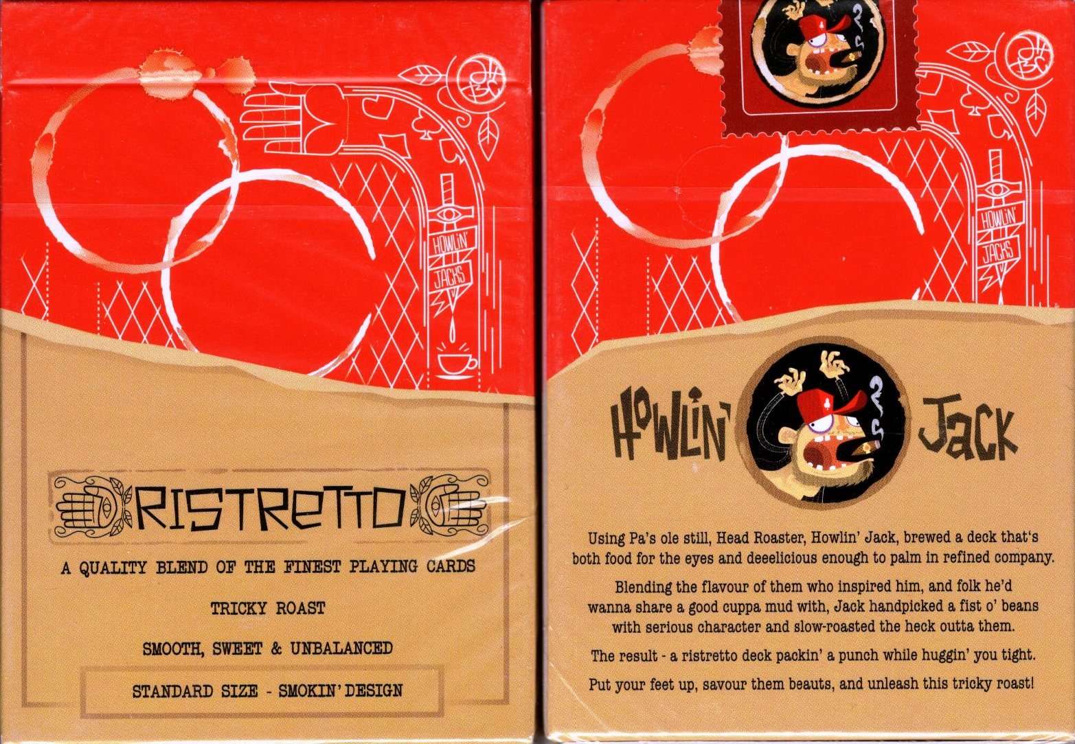 Ristretto Tricky Roast Playing Cards Cartamundi