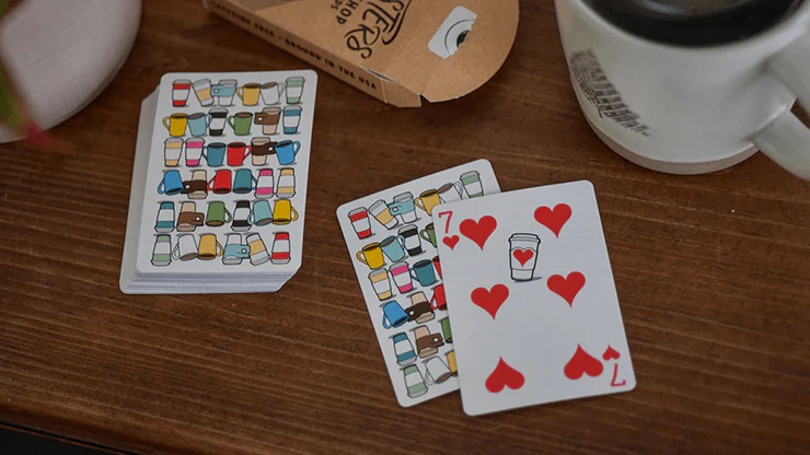 Roasters Coffee Shop Playing Cards USPCC - Image 3