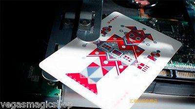 Robocycle 2 Deck Set Blue Black Bicycle Playing Cards - Image 6