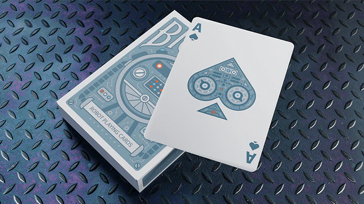 Robot Gilded Bicycle Playing Cards - Image 9