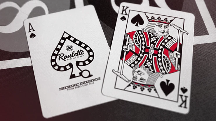 Roulette Red Playing Cards by Mechanic Industries - Image 3