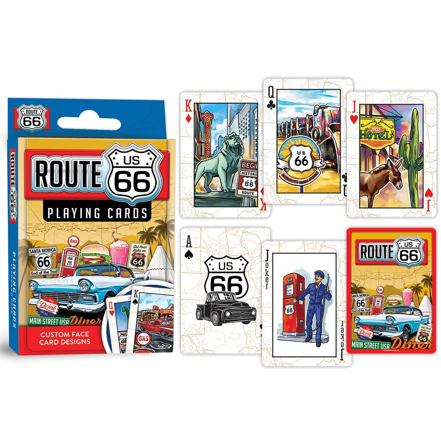 Route 66 Playing Cards - Journey Through America's Highway - Image 3