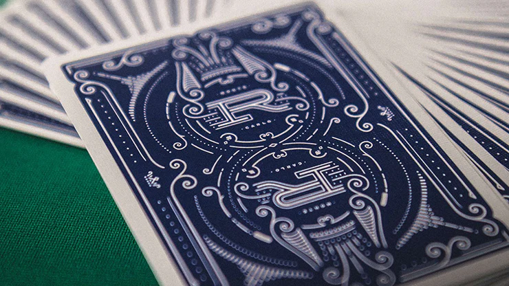 Royales Parlour Blue Playing Cards USPCC - Image 5