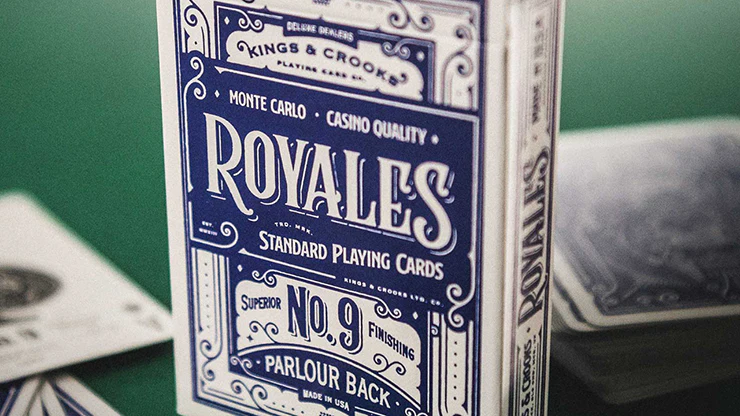Royales Parlour Blue Playing Cards USPCC - Image 7