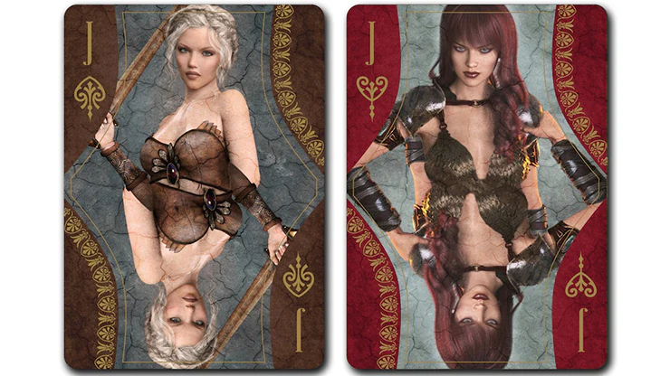 Rubynis Royal Playing Cards with Blue Wax Seal - Image 4