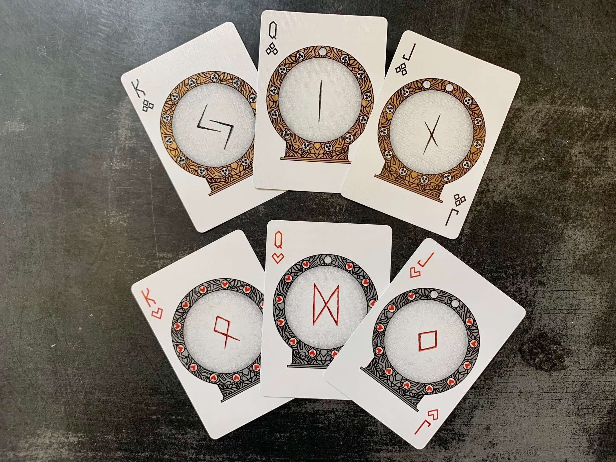 Runes Bicycle Playing Cards - Image 3