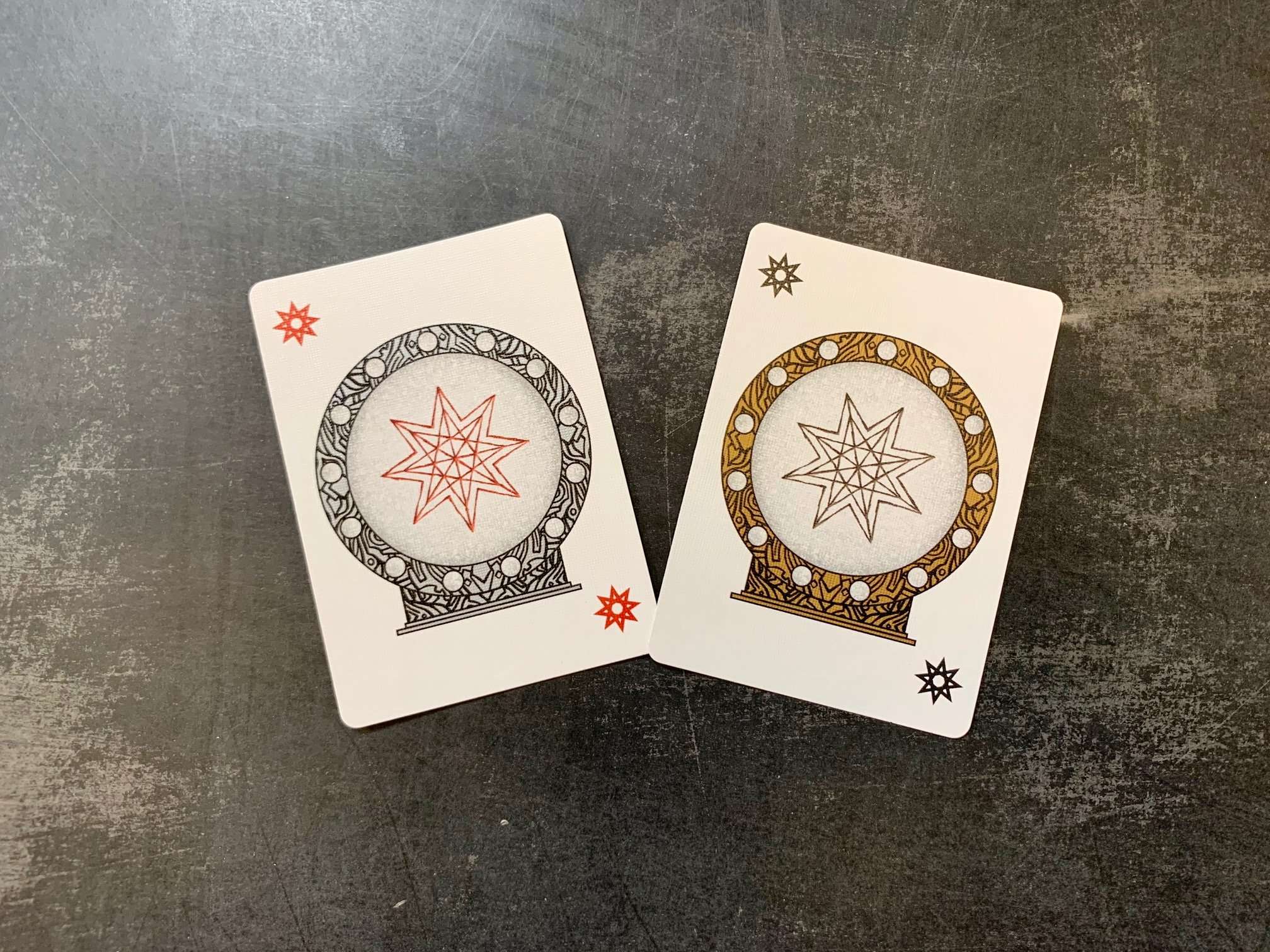 Runes Bicycle Playing Cards - Image 7