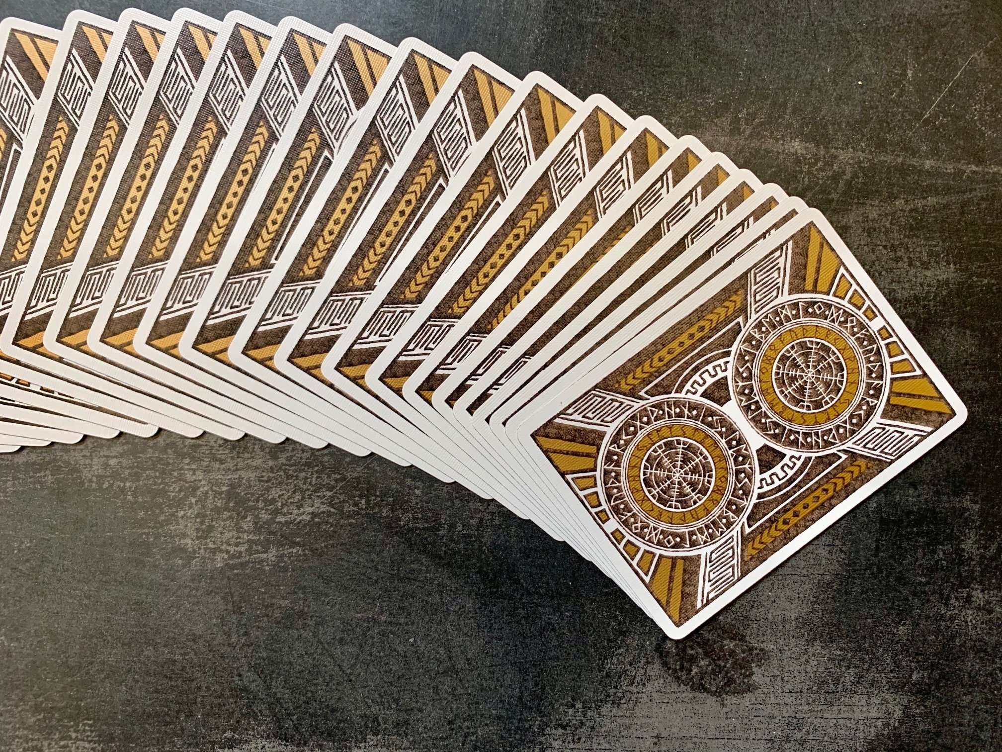 Runes Stripper Bicycle Playing Cards - Image 6